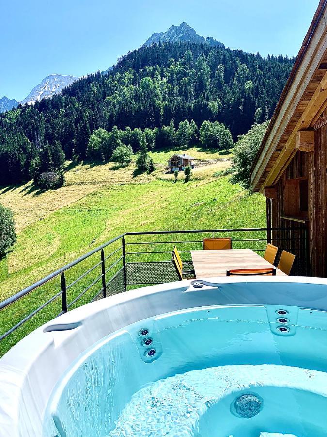 Chalet Du Champel Jacuzzi Saint-Gervais-les-Bains Eksteriør billede