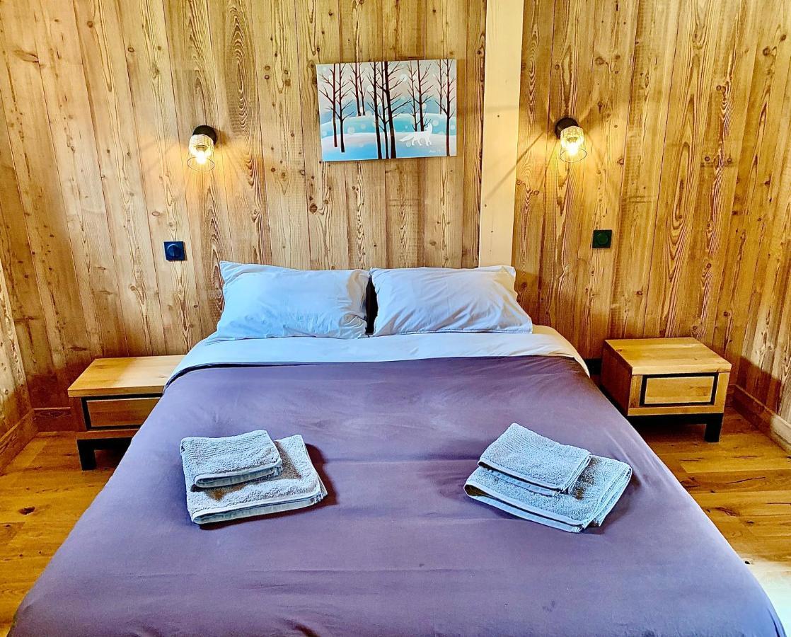 Chalet Du Champel Jacuzzi Saint-Gervais-les-Bains Eksteriør billede