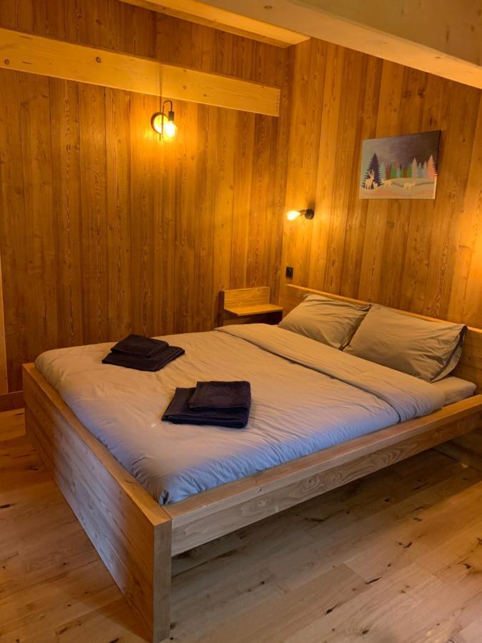 Chalet Du Champel Jacuzzi Saint-Gervais-les-Bains Eksteriør billede