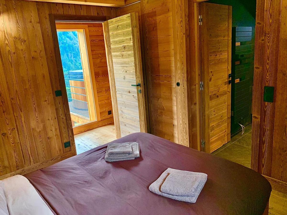 Chalet Du Champel Jacuzzi Saint-Gervais-les-Bains Eksteriør billede