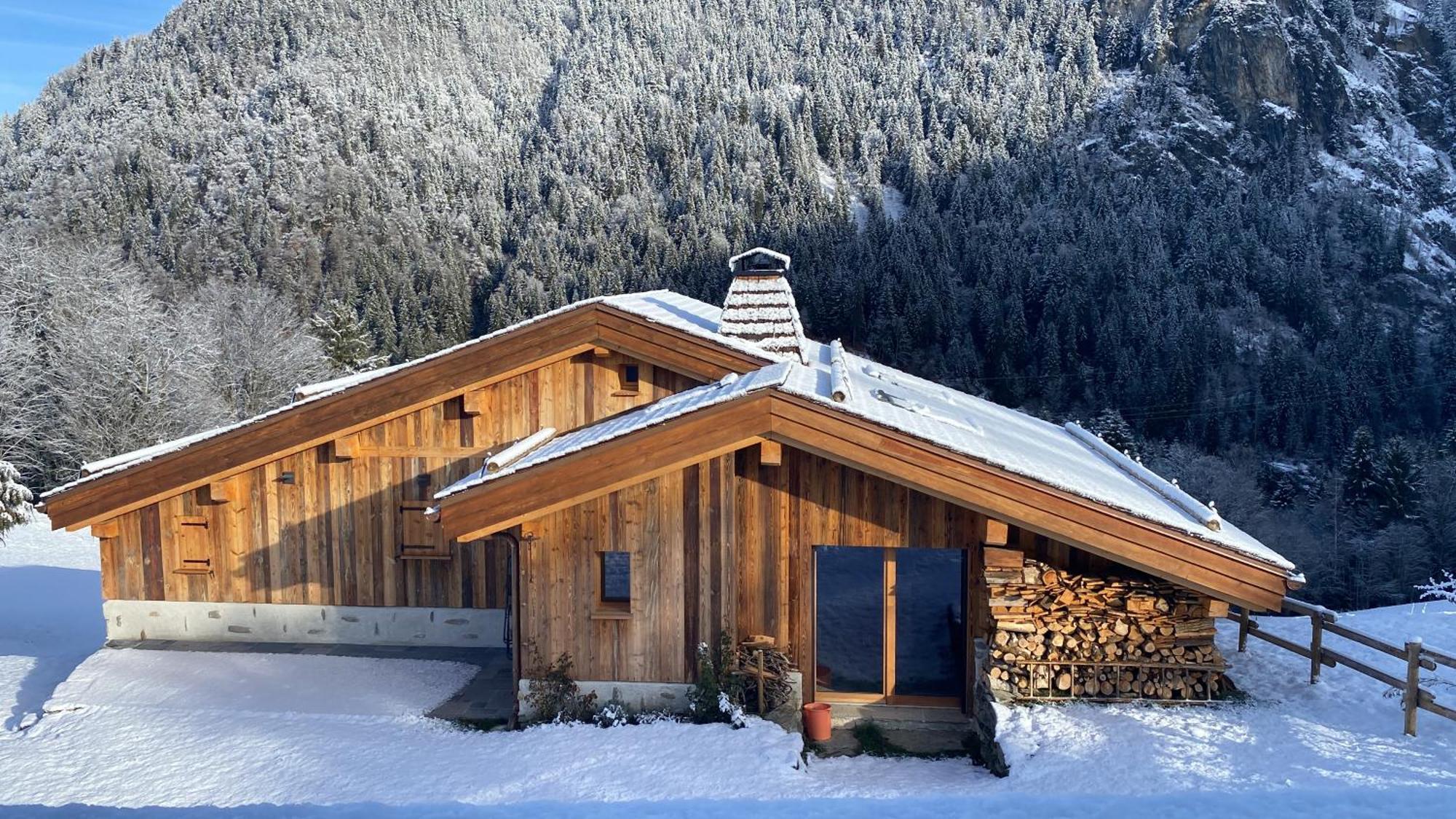 Chalet Du Champel Jacuzzi Saint-Gervais-les-Bains Eksteriør billede